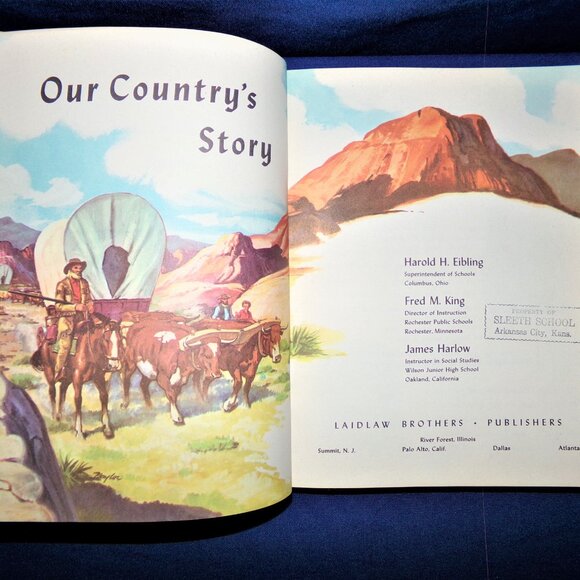 Our Country's Story: The Laidlaw History Series 1962 American History Text Book - Picture 5 of 9